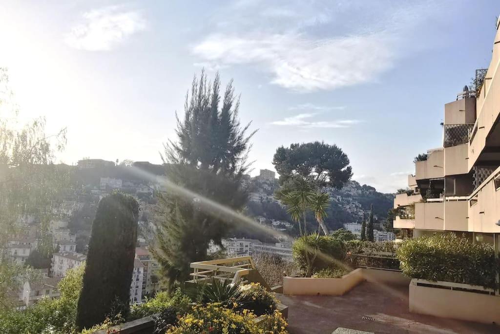 Appartement Nice Centre Vue Mer Avec Piscine Pour Famille, Couple D'Amis Pas De Groupes De Jeunes Autorises Екстер'єр фото